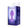 Loving Joy Jewelled Silicone Butt Plug Purple -Small Sensual Secret Boutique