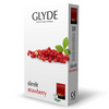 Glyde Ultra Slimfit Strawberry Flavour Vegan Condoms 10 Pack Sensual Secret Boutique