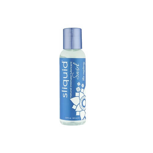 Sliquid Naturals Swirl Flavoured Lubricants-Blue Raspberry 59ml Sensual Secret Boutique