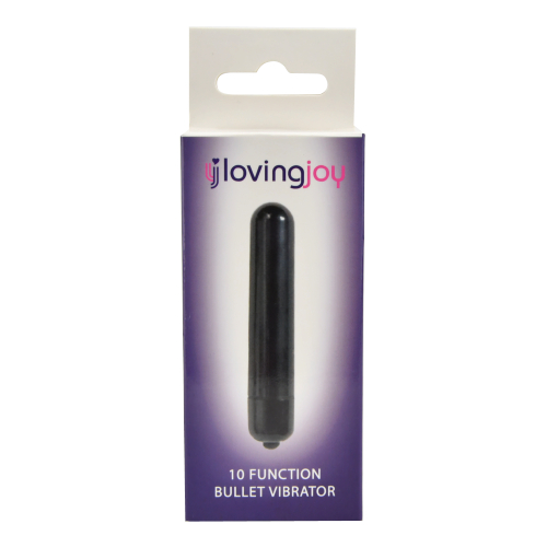 Loving Joy 10 Function Obsidian Bullet Vibrator Sensual Secret Boutique