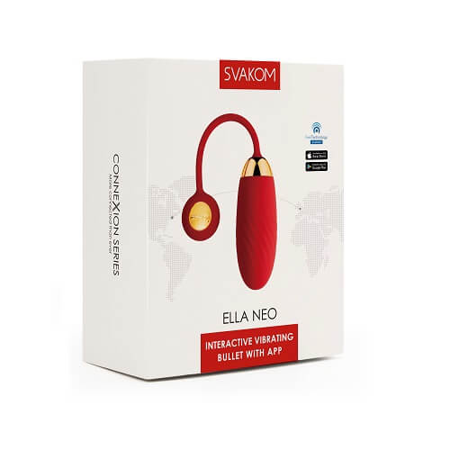 Svakom Ella Neo Interactive App Controlled Vibrating Egg Sensual Secret Boutique