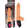 Realistic Warming 6.5 inch Vibrating Dildo with Balls Vanilla Sensual Secret Boutique