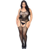 Leg Avenue Lace Suspender Bodystocking Plus Size Sensual Secret Boutique