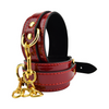 Bound to Please Red Ankle Cuffs Sensual Secret Boutique