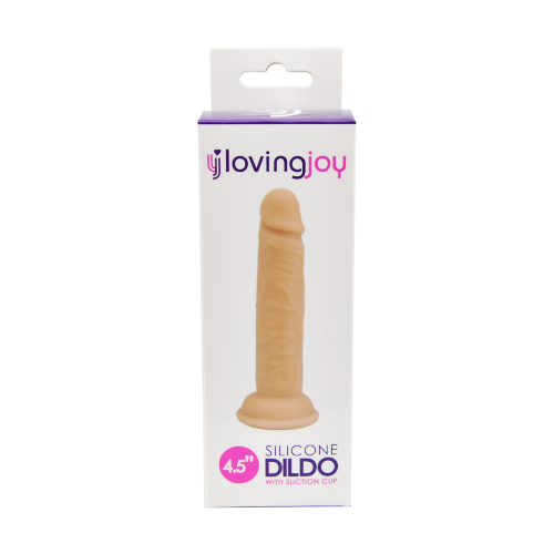 Loving Joy 4.5 Inch Silicone Dildo Sensual Secret Boutique