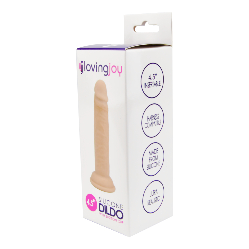 Loving Joy 4.5 Inch Silicone Dildo Sensual Secret Boutique