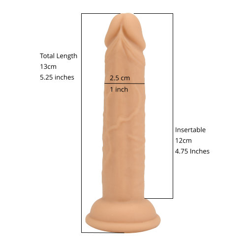 Loving Joy 4.5 Inch Silicone Dildo Sensual Secret Boutique