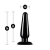 Anal Adventures Basic Plug Kit Black Sensual Secret Boutique