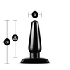 Anal Adventures Basic Plug Kit Black Sensual Secret Boutique