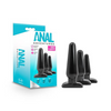 Anal Adventures Basic Plug Kit Black Sensual Secret Boutique