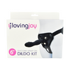 Loving Joy 6 Inch Silicone Strap On Dildo Kit Sensual Secret Boutique