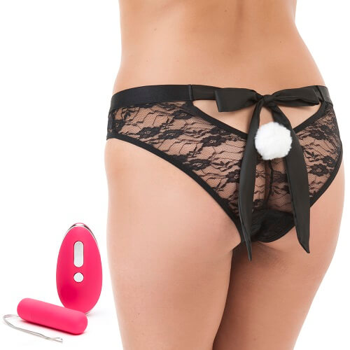 Happy Rabbit Remote Control Knicker Vibrator One Size Sensual Secret Boutique