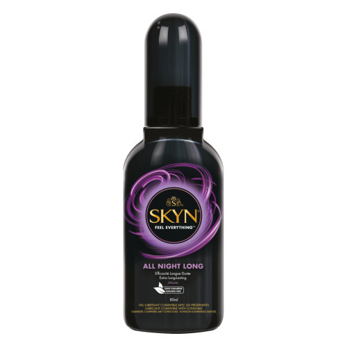 Mates SKYN All Night Long Silicone Based Lubricant 80ml Sensual Secret Boutique