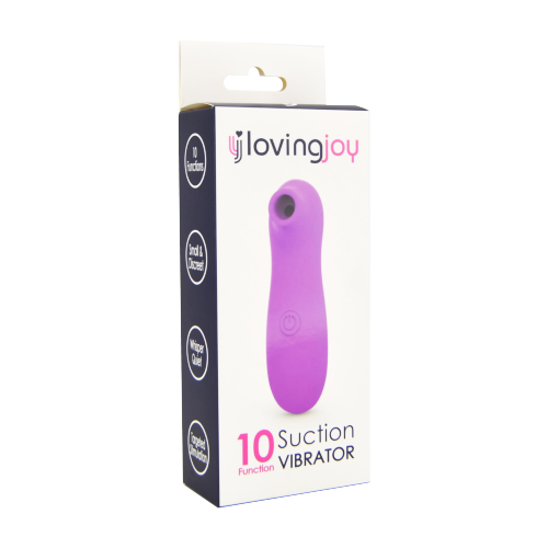 Loving Joy 10 Function Clitoral Suction Vibrator Sensual Secret Boutique