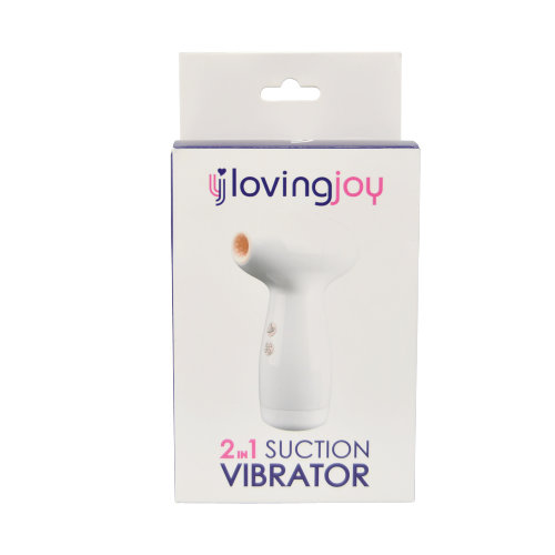 Loving Joy 2 in 1 Suction Vibrator Sensual Secret Boutique