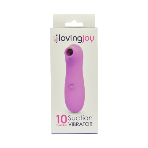 Loving Joy 10 Function Clitoral Suction Vibrator Pink Sensual Secret Boutique