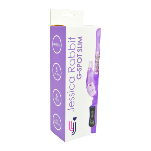 Jessica Rabbit G-Spot Slim Vibrator Purple Sensual Secret Boutique