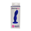 Loving Joy 6 Inch Silicone Dildo with Suction Cup Midnight Blue Sensual Secret Boutique