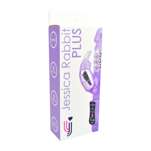 Jessica Rabbit Plus Vibrator Purple Sensual Secret Boutique