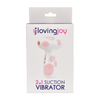 Loving Joy 2 in 1 Suction Vibrator Jumbo Dot Sensual Secret Boutique