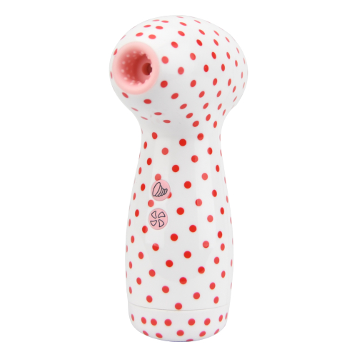 Loving Joy 2 in 1 Suction Vibrator Polka Dot Sensual Secret Boutique