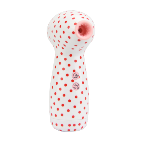 Loving Joy 2 in 1 Suction Vibrator Polka Dot Sensual Secret Boutique