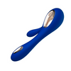 Lelo Soraya Wave Dual Action Vibrator Midnight Blue Sensual Secret Boutique