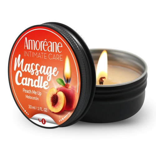 Amoreane Massage Candle Peach Me Up Sensual Secret Boutique