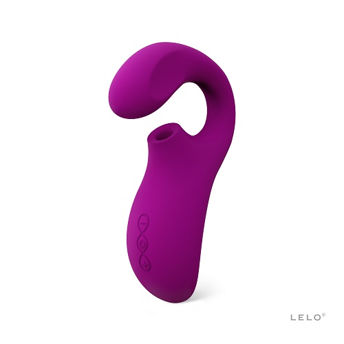 LELO Enigma Dual Stimulation Sonic Massager Deep Rose Sensual Secret Boutique