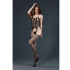 Moonlight Black Lace Suspender Bodystocking One Size Sensual Secret Boutique