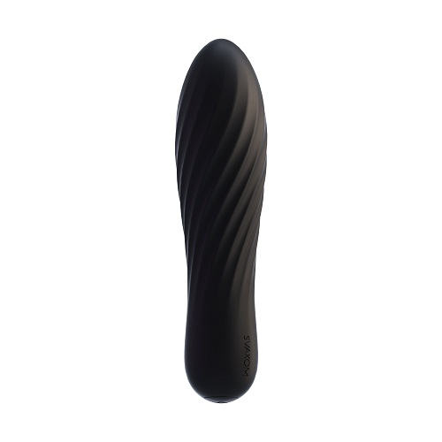 Svakom Tulip Rechargeable Bullet Vibrator Black Sensual Secret Boutique