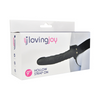 Loving Joy 9 Inch Hollow Strap On Black Sensual Secret Boutique