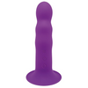 Adrien Lastic Dual Density Cushioned Core Vibrating Suction Cup Ribbed Silicone Dildo 7 Inch Sensual Secret Boutique