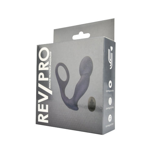 Rev-Pro Remote Controlled Silicone Prostate Massager Sensual Secret Boutique