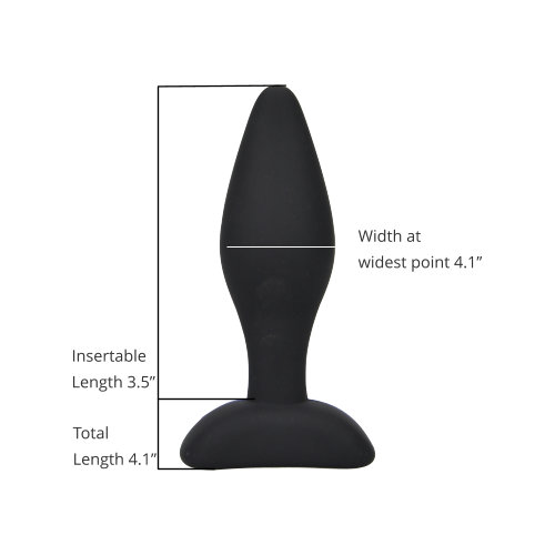 Loving Joy Silicone Anal Plug Medium Sensual Secret Boutique