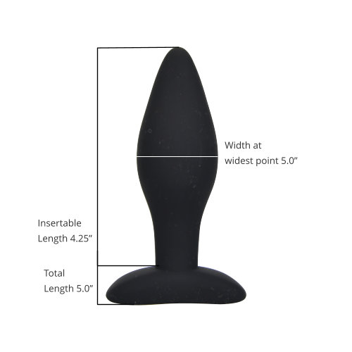 Loving Joy Silicone Anal Plug Large Sensual Secret Boutique