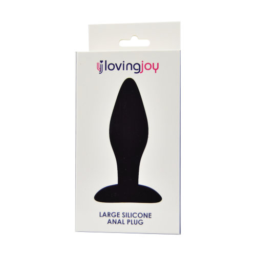 Loving Joy Silicone Anal Plug Large Sensual Secret Boutique