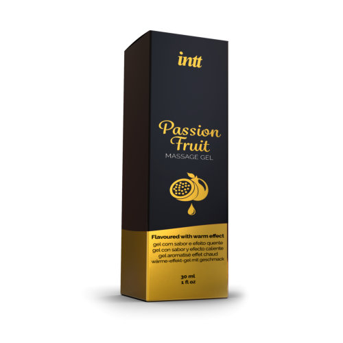 Intt Massage Gel Passion Fruit Flavour Sensual Secret Boutique