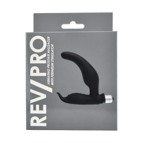 Rev-Pro Vibrating Prostate Massager with Perineum Stimulator Sensual Secret Boutique