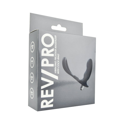 Rev-Pro Vibrating Prostate Massager with Cock Ring Sensual Secret Boutique