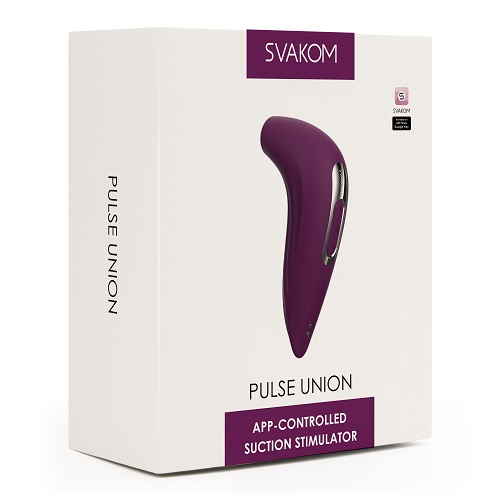 Svakom Pulse Union Suction Stimulator with APP Control Sensual Secret Boutique