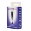 Loving Joy 10 Function Rechargeable Bullet Vibrator Silver Sensual Secret Boutique