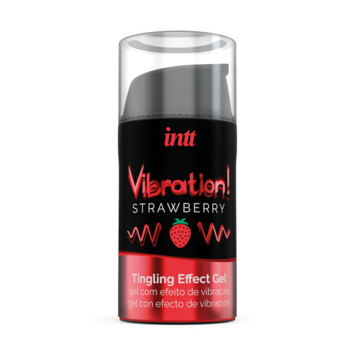 Intt Vibration Strawberry Flavour Liquid Vibrator Sensual Secret Boutique