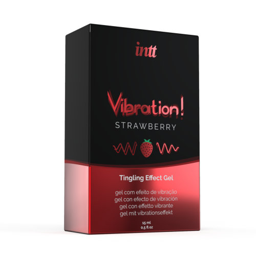 Intt Vibration Strawberry Flavour Liquid Vibrator Sensual Secret Boutique