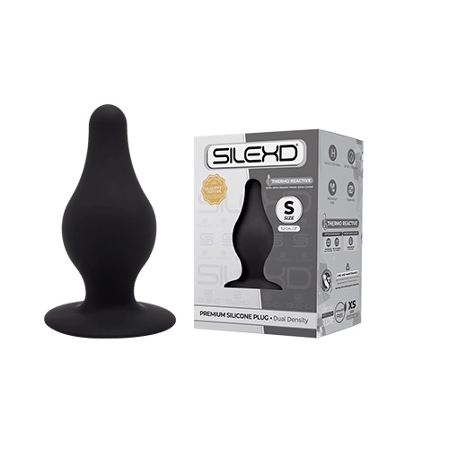 SilexD Dual Density Tapered Silicone Butt Plug Small Sensual Secret Boutique