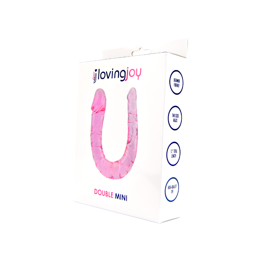 Loving Joy Double Mini Dildo Pink Sensual Secret Boutique