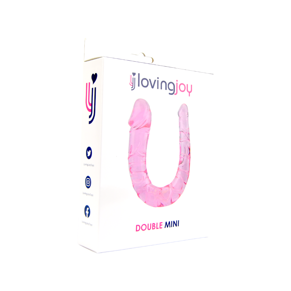 Loving Joy Double Mini Dildo Pink Sensual Secret Boutique