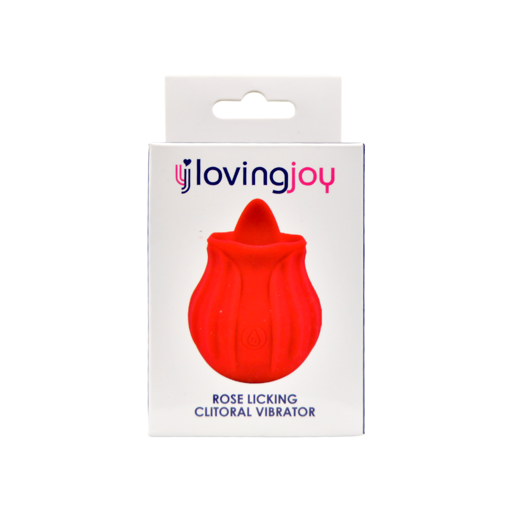 Loving Joy Rose Licking Clitoral Vibrator Sensual Secret Boutique