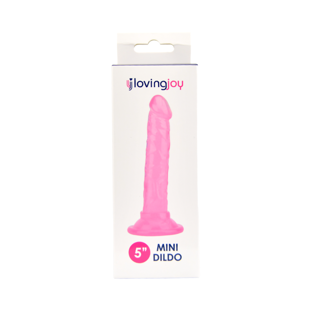 Loving Joy 5 Inch Beginners Dildo Pink Sensual Secret Boutique