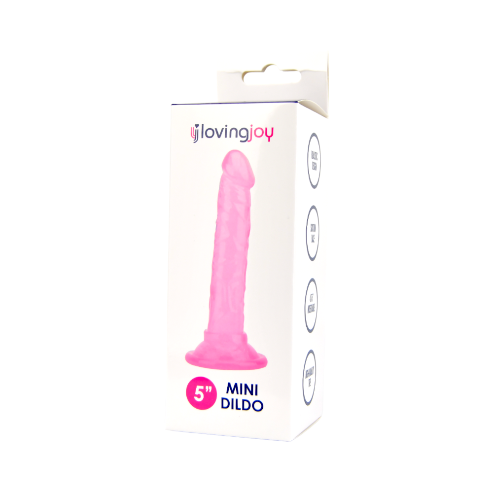 Loving Joy 5 Inch Beginners Dildo Pink Sensual Secret Boutique